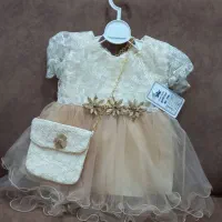 پیراهن دخترانه بچگانه مجلسی نو (لباس عروس)