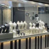 دکور طلا و مانکن طلا کامل طلا و جواهر