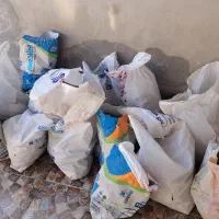نخاله ساختمانی بدون گچ گونی زده