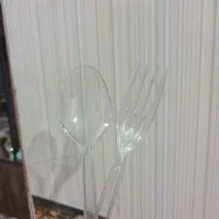 قاشق وچنگال یکبارمصرف