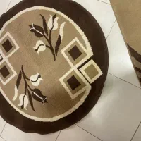 فروش چهار عدد گلیم گرد و یک گلیم یک در یک و نیم