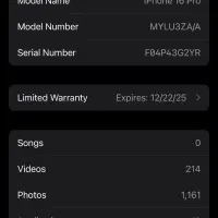 آیفون ۱۶ پرو دوسیم ۲۵۶ گ باتری ۹۸|موبایل|دورود, |دیوار