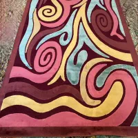 گلیم فرش برجسته ۴ متری