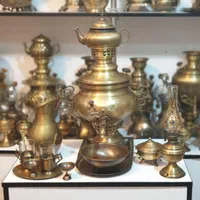 اشیاءء عتیقه fli برنجی مسی سماور گازی ذغالی زغالی|کلکسیون اشیاء عتیقه|اصفهان, دستگرده|دیوار