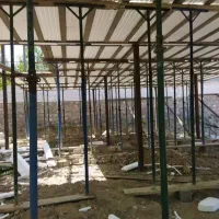 آرماتور بندی تیرچه بتن اسکلت فلزی اسختری آلماتور
