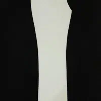 شلوار سفید کرپ کش