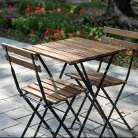 میز و صندلی تاشو ایکیایی