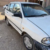 پراید سفید مدل ۱۳۸۶ بنزینی