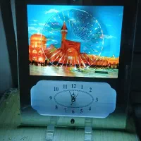 ساعت مذهبی چراغ دار