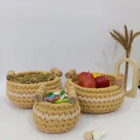 سبد تریکو بافی|صنایع دستی و سایر لوازم تزئینی|بافت, |دیوار