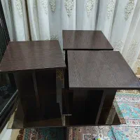 فروش مبل 7 نفره و میز جلومبلی و میز تلویزیون|مبلمان خانگی و میز عسلی|آباده, |دیوار