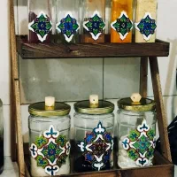 جا ادویه ای و وایماری نقش برجسته اسلیمی