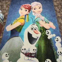 فروش فوری سرویس اتاق کودک یونیکورن+فرش السا و آنا|تخت و سرویس خواب|بابل, |دیوار