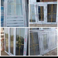 درب و پنجره اماده پی وی سی و UPVCتولید فروش لنجان|مصالح و تجهیزات ساختمان|لنجان, |دیوار