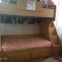 تخت دو طبقه ام دی اف