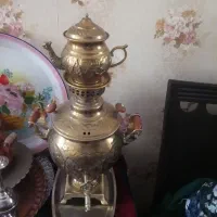 سماور برنجی واینه وکنسول ولوازم اشپزخانه