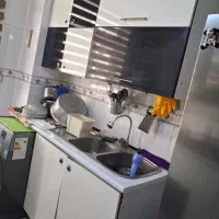 کابینت هاگلاس سفید مشکی