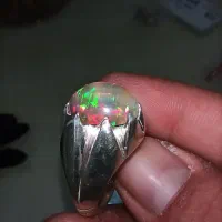 انگشتر اوپال 10قیراتی فول رفلکس