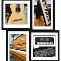 آموزش خصوصی پیانو-کیبورد(ارگ) و گیتار در منزل شما