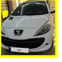 پژو ۲۰۷  دستی سقف شیشه ای ارتقا یافته با موتورTU5P