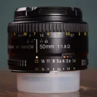 لنز 50 1.8 D|دوربین عکاسی و فیلم‌برداری|مشهد, زیبا شهر|دیوار