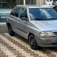 پراید 87 یک گلگیر رنگ شاسی سالم