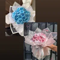 دسته گل دائمی(پیپ پاک کن)|گل مصنوعی|نیشابور, فرح بخش|دیوار