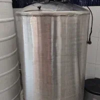تانکر استیل با الکتروموتور ۲اسب و گیربکس