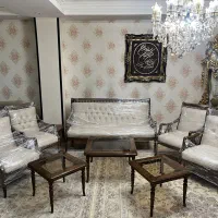ست مبلمان و میزناهارخوری کلاسیک مدل اتریشی