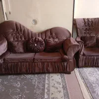 مبل راحتی هفت نفره مناسب برای باغ یا مغازه