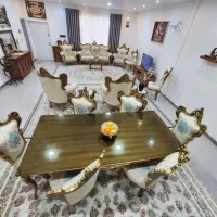 سرویس مبلمان برنداستیل سلطنتی تمام چوب راش نوجهاز