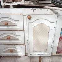 کمد ظرفشویی همراه با آب چک