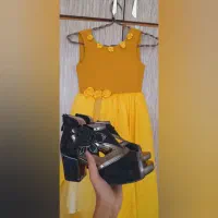 لباس و کفش مجلسی(فقط یک بار پوشیده شده)