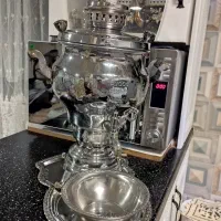 سماور حکاکی شده بزرگ