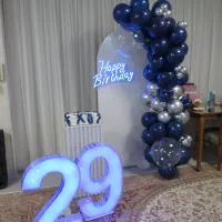 فروش فوری  ریسه بادکنک تولد