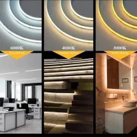 تجهیزات و یدکی لاین نوری ، نئون ،ریسه ، RGB