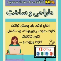 پاورپوینت اکسل ورد بنر لوگو کاتالوگ ترجمه
