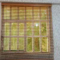 پرده کرکره چوبی نو