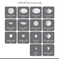 سرویس چینی زرین|ظروف سرو و پذیرایی|تربت‌حیدریه, فرمانداری|دیوار