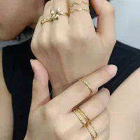 پک انگشتر پنج عددی و یازده عددی|بدلیجات|یزد, |دیوار