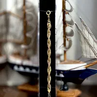 دستبند زنجیری طلا