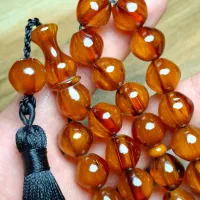 تسبیح های سندلوس و کهربا رگه دار اصلی