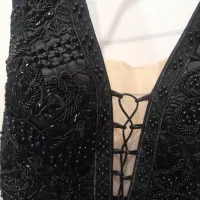 لباس مجلس سنگ دوزی شده ۱ بار پوشیده شده