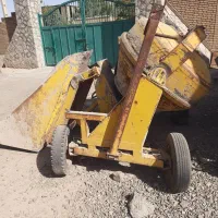 فروش بتن یر ۵۰۰ لیتری باکت دار با موتور لیستر|مصالح و تجهیزات ساختمان|قم, بوستان خلیج فارس|دیوار