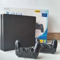 ps4 اسلیم یک ترابایت کپی خور دو دسته