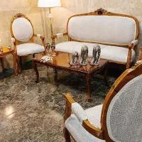 مبلمان هفت نفره تمام چوب|مبلمان خانگی و میز عسلی|تهران, جوادیه تهرانپارس|دیوار