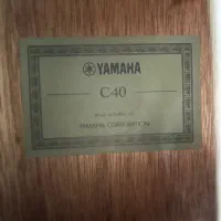 ساز گیتار Yamaha c40اصل اندونزی کم کارکرد درحدنو