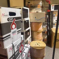 کابل شبکه Cat6 تست چنل