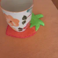 زیرلیوانی قشنگ