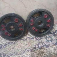 ۲عدد صفحه هالتر ۵کیلویی